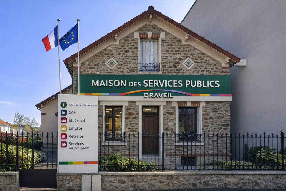 Maison des services publics à Draveil
